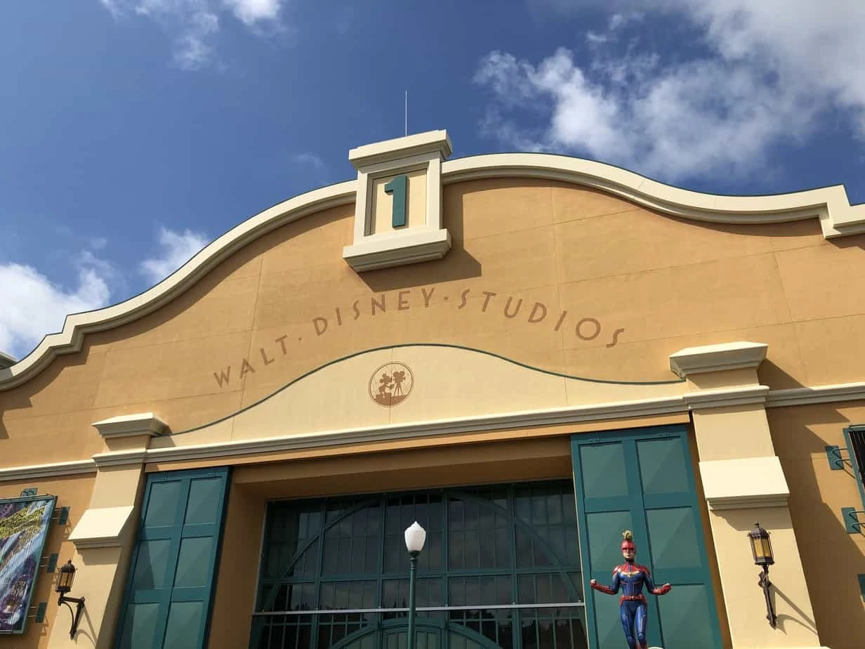 Ingang van Walt Disney Studios Park