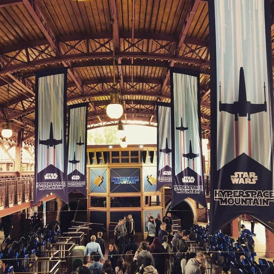 HyperSpace Mountain: Star Wars-achtbaan in Disneyland Paris
