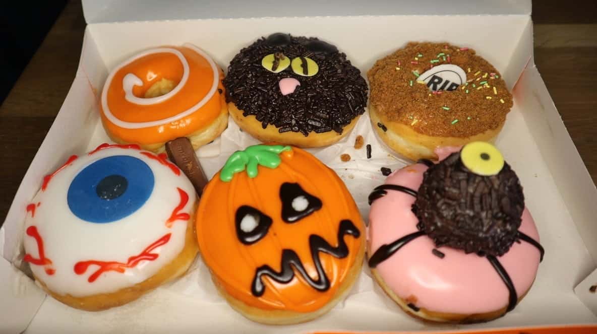 Dunkin' Donuts review halloween assortiment WereldvolMagie