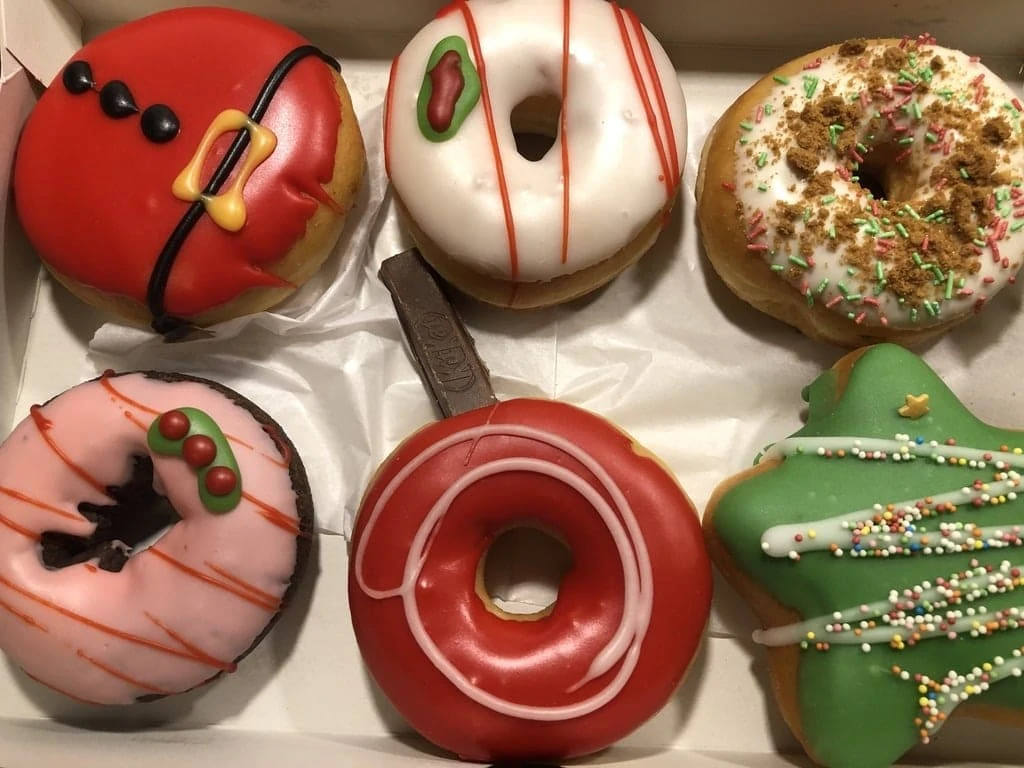 Dunkin' Donuts kerst assortiment review!