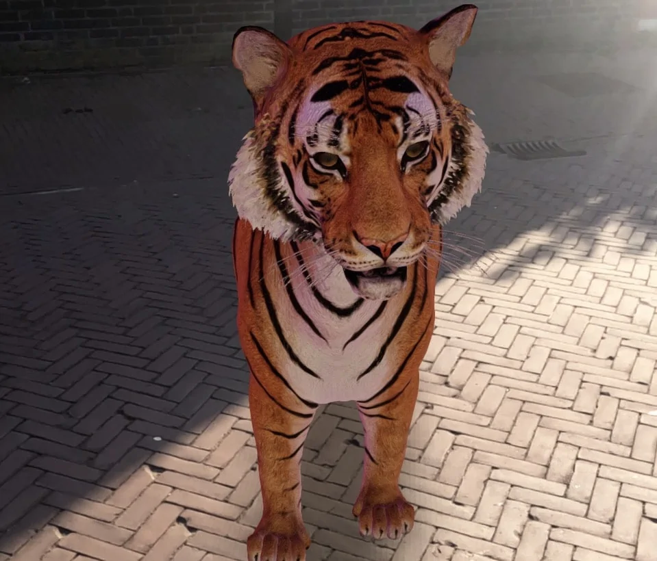 3D dieren in Google: van leeuwen tot tijgers, honden tot haaien