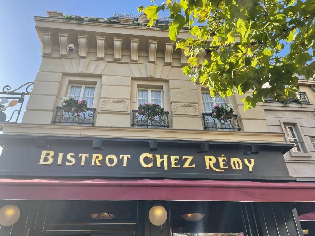 Bistrot Chez Remy in Disneyland Paris review