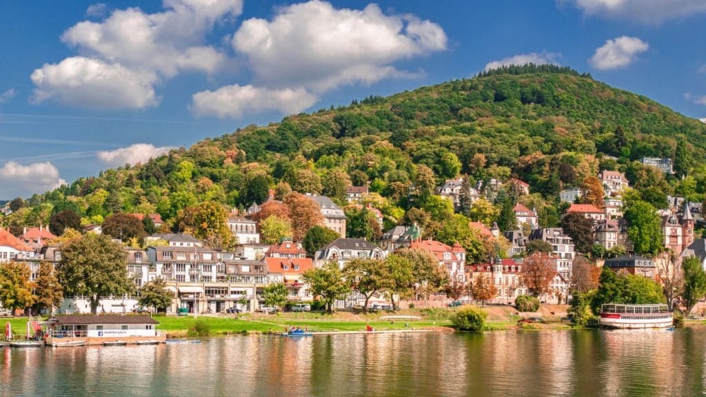 Heidelberg aan de rivier