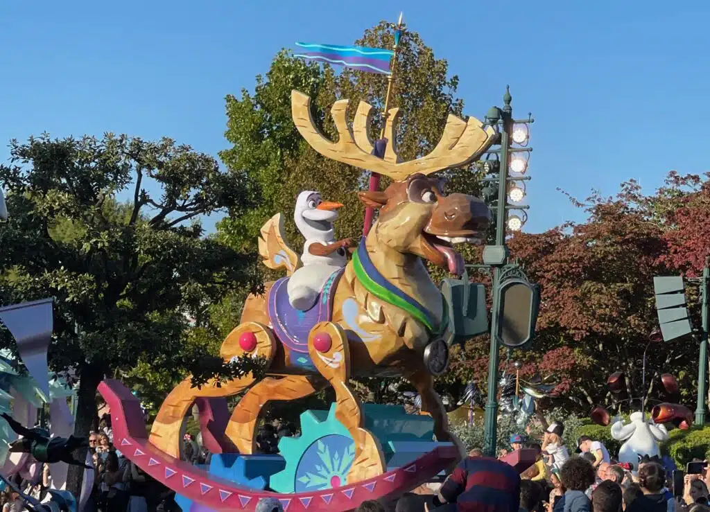 Parade in Disneyland Parijs