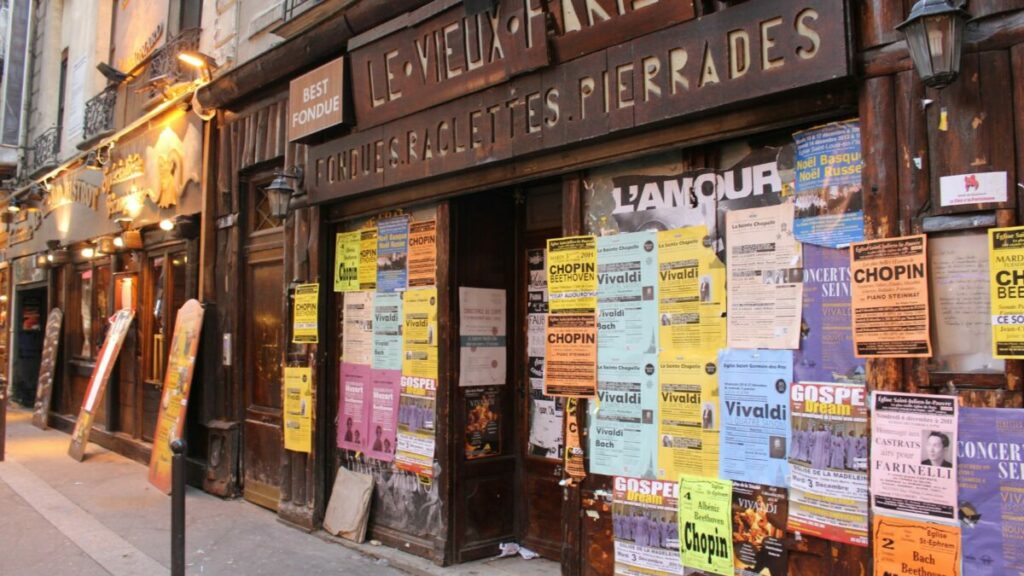 Winkels in Parijs