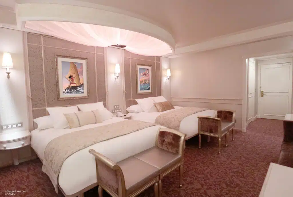 Deluxe kamer in het Disneyland Hotel